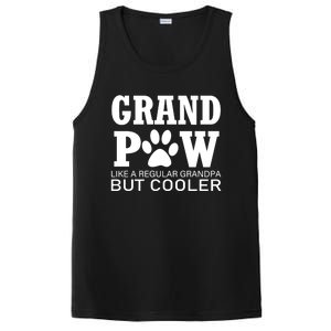 Funny Grand Paw Like A Regular Grandpa But Cooler Lovers Gift PosiCharge Competitor Tank