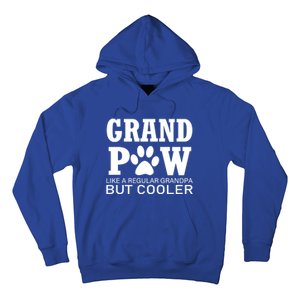 Funny Grand Paw Like A Regular Grandpa But Cooler Lovers Gift Hoodie