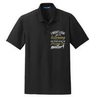 Funny Guitar Player Saying Guitarist I Playing The Guitar Dry Zone Grid Polo