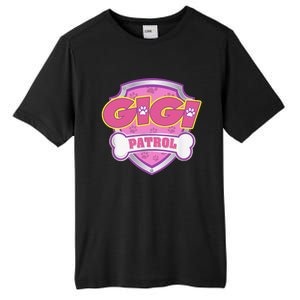 Funny Gigi Patrol Dog Mom, Dad For Women Tall Fusion ChromaSoft Performance T-Shirt