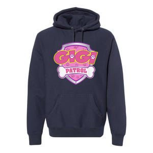 Funny Gigi Patrol Dog Mom, Dad For Women Premium Hoodie