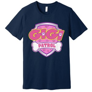 Funny Gigi Patrol Dog Mom, Dad For Women Premium T-Shirt