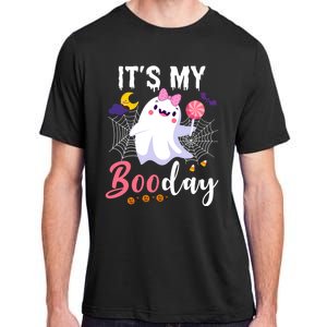 Funny Ghost Pink Bow Its My Boo Day Cute Birthday Halloween Cute Gift Adult ChromaSoft Performance T-Shirt