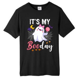 Funny Ghost Pink Bow Its My Boo Day Cute Birthday Halloween Cute Gift Tall Fusion ChromaSoft Performance T-Shirt