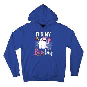 Funny Ghost Pink Bow Its My Boo Day Cute Birthday Halloween Cute Gift Hoodie