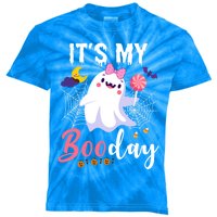 Funny Ghost Pink Bow Its My Boo Day Cute Birthday Halloween Cute Gift Kids Tie-Dye T-Shirt