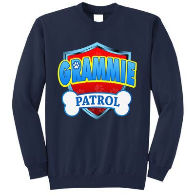 Funny Grammie Patrol Dog Mom, Dad For Women Tall Sweatshirt