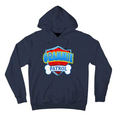 Funny Grammie Patrol Dog Mom, Dad For Women Tall Hoodie