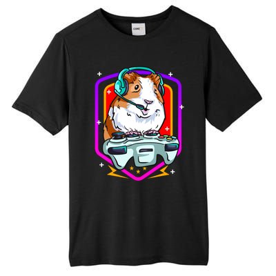 Funny Guinea Pig Gaming Gamer Hamster Furry Potato Hamsters Gift Tall Fusion ChromaSoft Performance T-Shirt