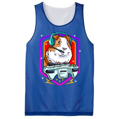 Funny Guinea Pig Gaming Gamer Hamster Furry Potato Hamsters Gift Mesh Reversible Basketball Jersey Tank