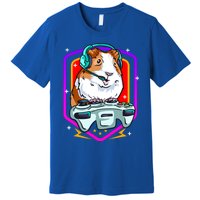 Funny Guinea Pig Gaming Gamer Hamster Furry Potato Hamsters Gift Premium T-Shirt