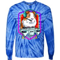 Funny Guinea Pig Gaming Gamer Hamster Furry Potato Hamsters Gift Tie-Dye Long Sleeve Shirt