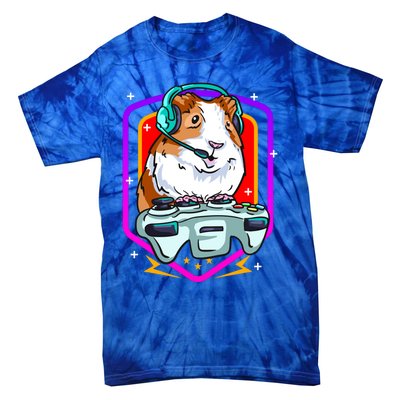 Funny Guinea Pig Gaming Gamer Hamster Furry Potato Hamsters Gift Tie-Dye T-Shirt