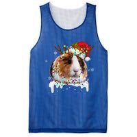 Funny Guinea Pig Reindeer Christmas Tree Light Guinea Pig Swea Mesh Reversible Basketball Jersey Tank