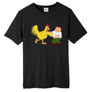 Family G.u.y Peter & Chicken Fighting Tall Fusion ChromaSoft Performance T-Shirt