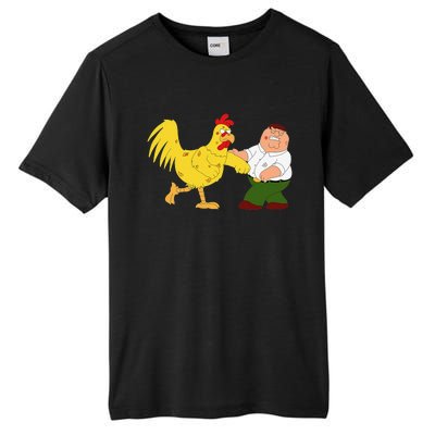 Family G.u.y Peter & Chicken Fighting Tall Fusion ChromaSoft Performance T-Shirt