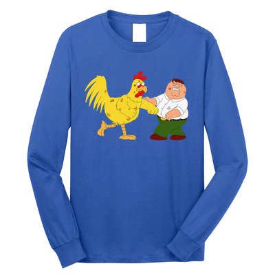 Family G.u.y Peter & Chicken Fighting Long Sleeve Shirt