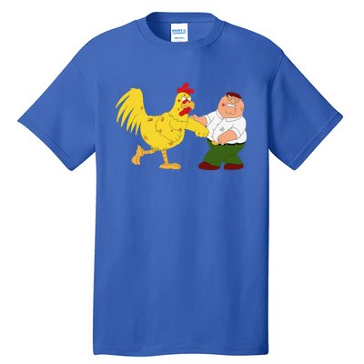 Family G.u.y Peter & Chicken Fighting Tall T-Shirt