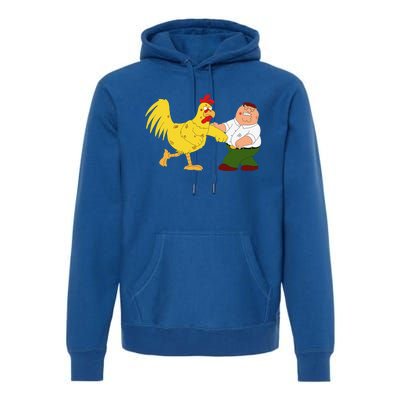 Family G.u.y Peter & Chicken Fighting Premium Hoodie