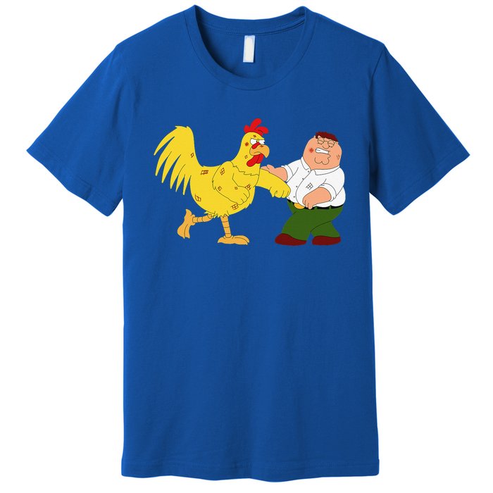 Family G.u.y Peter & Chicken Fighting Premium T-Shirt