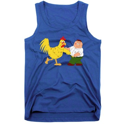 Family G.u.y Peter & Chicken Fighting Tank Top