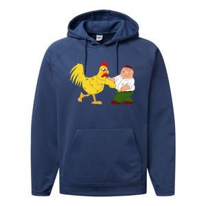 Family G.u.y Peter & Chicken Fighting Performance Fleece Hoodie