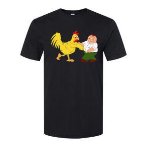 Family G.u.y Peter & Chicken Fighting Softstyle CVC T-Shirt