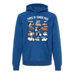 Funny Guinea Pigs Household Pet Animal Rodent Fluffy Cute Premium Hoodie