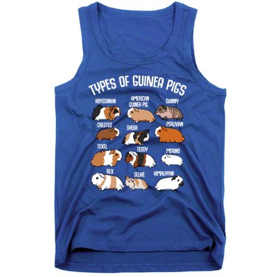 Funny Guinea Pigs Household Pet Animal Rodent Fluffy Cute Tank Top