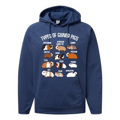 Funny Guinea Pigs Household Pet Animal Rodent Fluffy Cute Performance Fleece Hoodie