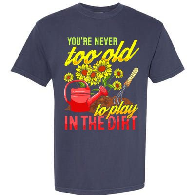 Funny Gardening Plants Gardener Gift Garment-Dyed Heavyweight T-Shirt