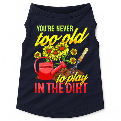 Funny Gardening Plants Gardener Gift Doggie Tank