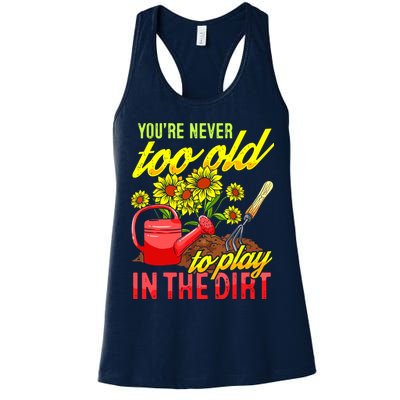 Funny Gardening Plants Gardener Gift Womens Tank Top