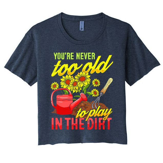 Funny Gardening Plants Gardener Gift Crop Top