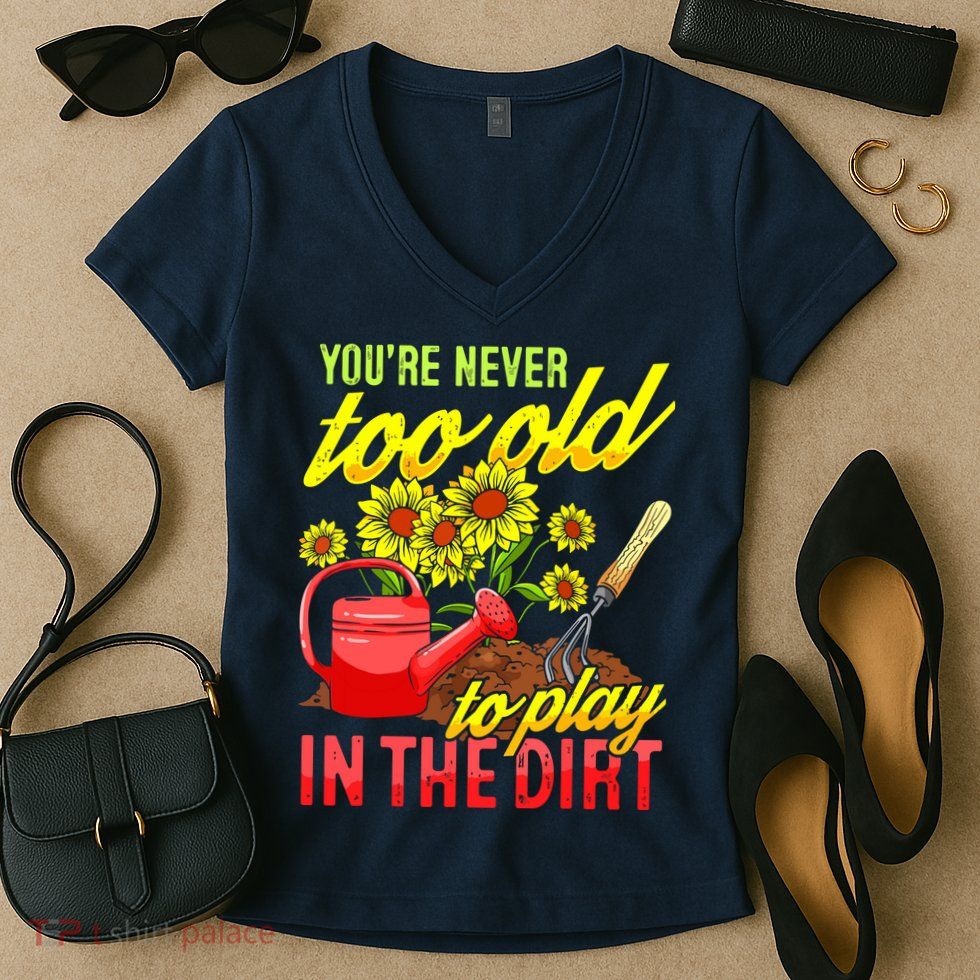 Funny Gardening Plants Gardener Gift Women's V-Neck T-Shirt