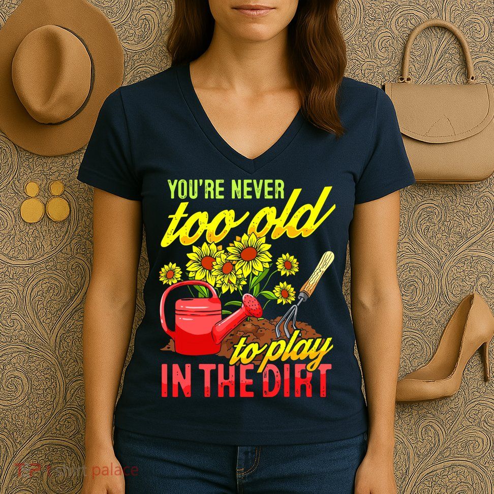 Funny Gardening Plants Gardener Gift Women's V-Neck T-Shirt