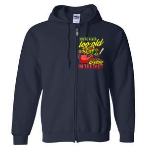 Funny Gardening Plants Gardener Gift Full Zip Hoodie