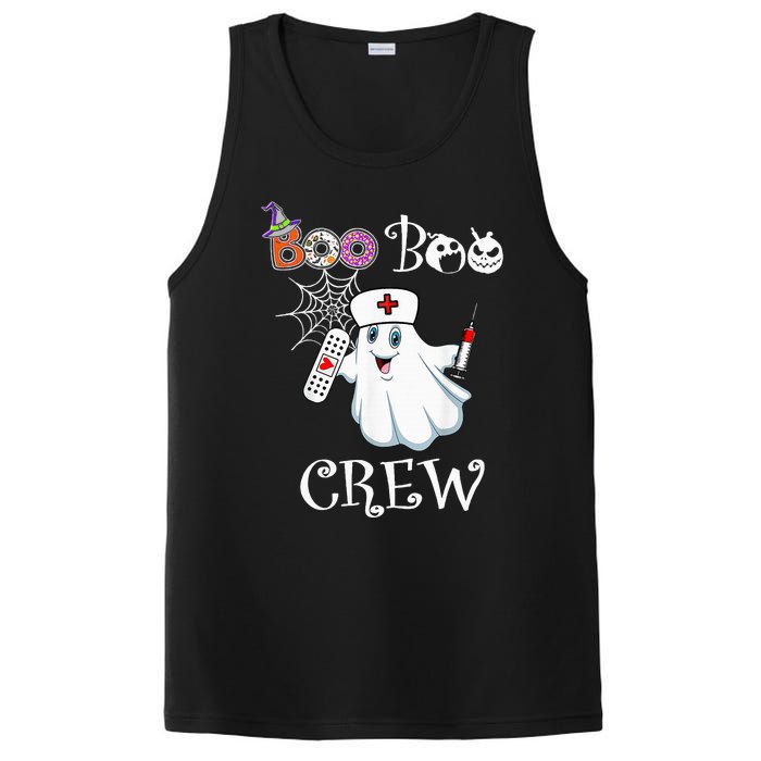 Funny Ghost Paramedic EMT EMS Nurse Halloween Costume PosiCharge Competitor Tank