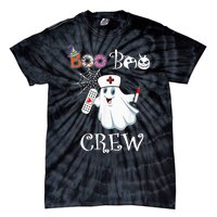 Funny Ghost Paramedic EMT EMS Nurse Halloween Costume Tie-Dye T-Shirt