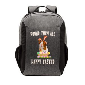 Funny Guinea Pig With Cute Bunny Ears Easter Day Eggs Basket Vector Backpack