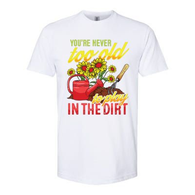 Funny Gardening Plants Gardener Gift Softstyle® CVC T-Shirt