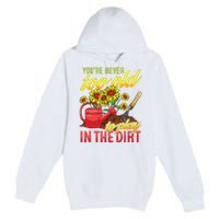 Funny Gardening Plants Gardener Gift Premium Pullover Hoodie