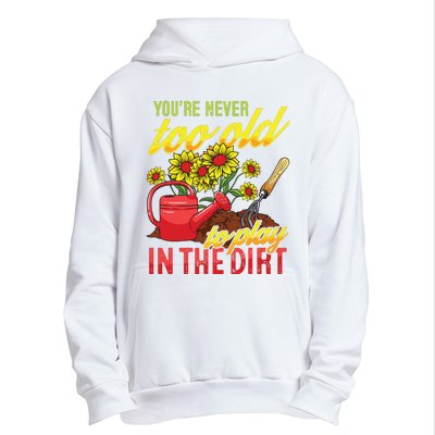 Funny Gardening Plants Gardener Gift Urban Pullover Hoodie