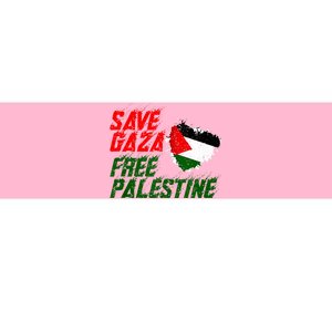 Free Gaza Palestine Flag Proud Palestine Save Gaza Bumper Sticker