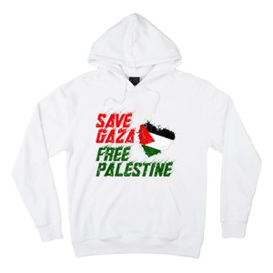 Free Gaza Palestine Flag Proud Palestine Save Gaza Hoodie