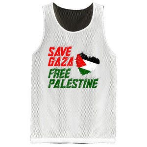 Free Gaza Palestine Flag Proud Palestine Save Gaza Mesh Reversible Basketball Jersey Tank