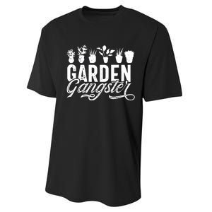 Funny Gardening Pun Gardener Plant Lover Gardener Performance Sprint T-Shirt