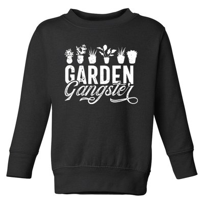 Funny Gardening Pun Gardener Plant Lover Gardener Toddler Sweatshirt