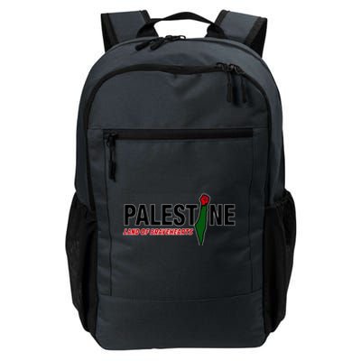 Free Gaza Palestine Flag Proud Palestine Roots Al Quds Scarf Gift Daily Commute Backpack