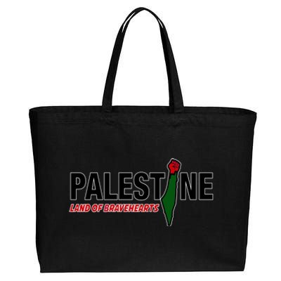 Free Gaza Palestine Flag Proud Palestine Roots Al Quds Scarf Gift Cotton Canvas Jumbo Tote